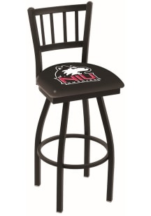 Northern Illinois Huskies Swivel Counter Pub Stool - Black