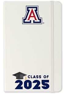 Arizona Wildcats Class of 25 team logo Notebook and Folder - White