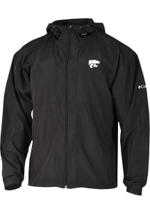 Mens K-State Wildcats Black Columbia Prodigy Light Weight Jacket