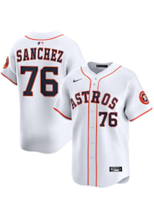 Jesus Sanchez Nike Houston Astros Mens White Home Limited Baseball Jersey