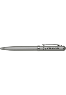 Creighton Bluejays Click Action Gel Pen - Silver
