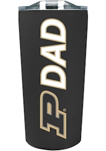 Purdue Boilermakers 18oz Dad SS Soft Touch Stainless Steel Tumbler - Black