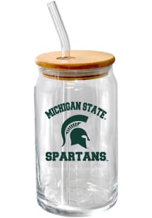 Michigan State Spartans 16oz Pint Glass - Green
