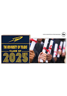 Toledo Rockets Class of 2025 unique photo frame Picture Frame - Navy Blue
