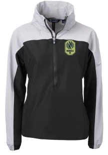 Cutter and Buck Nashville SC Womens Black Charter Eco Long Sleeve Pullover