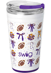 Louisiana Swig Spirit 24oz Stainless Steel Tumbler - Purple