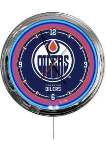 Edmonton Oilers Multi Color LED Wall Clock
