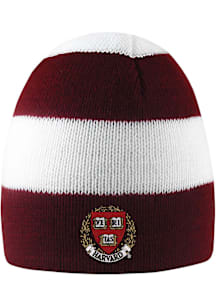 LogoFit Harvard Crimson Crimson Columbia Mens Knit Hat