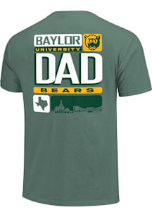 Baylor Bears Green Tiles Dad Short Sleeve T Shirt
