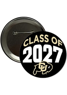 Colorado Buffaloes 3" Class of 2027 Button - Black