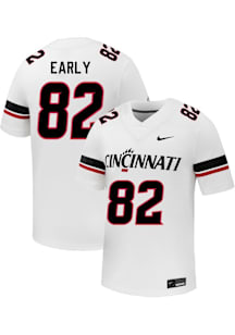 James Early  Nike Cincinnati Bearcats White Football NIL Name And Number Football Jersey
