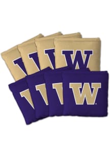 Purple Washington Huskies 8pk Corn Hole Bags