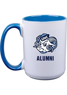 North Carolina Tar Heels 15oz Alumni Ceramic Mug - White