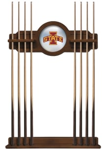 Iowa State Cyclones Solid Wood Cue Rack Pool Cue
