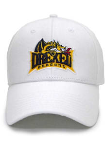 Drexel Dragons Structured Adjustable Hat - White