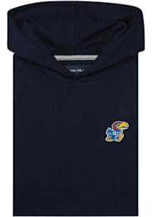 Mizzen+Main Kansas Jayhawks Mens Navy Blue KPI Long Sleeve Hoodie