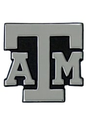Texas A&M Aggies Chrome Car Emblem - Silver