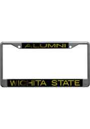 Wichita State Shockers Silver Metal License Frame