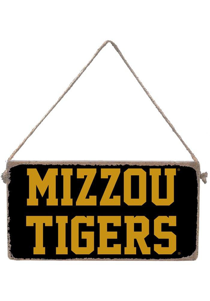 Missouri Tigers 6x11 inch Mini Plank Sign