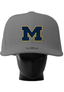 Grey Michigan Wolverines Noggin Boss Design Foam Head