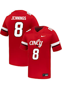 Noah Jennings  Nike Cincinnati Bearcats Red Football NIL Name And Number Football Jersey