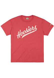 Homefield Indiana Hoosiers Crimson Script Hoosiers Short Sleeve Fashion T Shirt