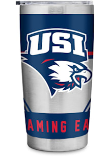 Southern Indiana Screaming Eagles 20oz Stainless Steel Tumbler - Silver
