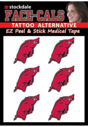Arkansas Razorbacks 6 Pack Tattoo