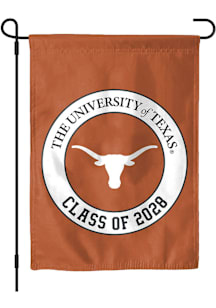 Texas Longhorns Class of 2028 Garden Flag - Burnt Orange