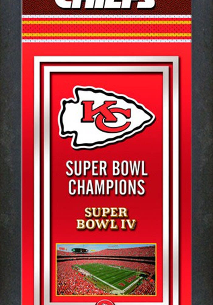 PATRICK MAHOMES KANSAS CITY CHIEFS SUPER BOWL MVP 28"X40" BANNER  FLAG WINCRAFT