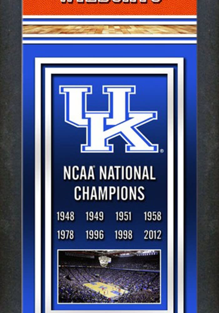 Kentucky Wildcats Championship Banner Framed Posters