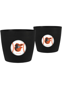 Baltimore Orioles Button Pot 2 Pack Pots