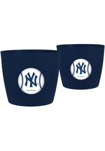 New York Yankees Button Pot 2 Pack Pots