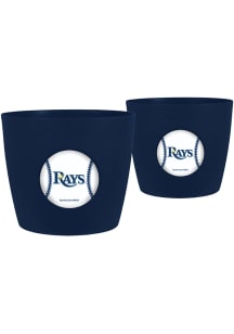 Tampa Bay Rays Button Pot 2 Pack Pots