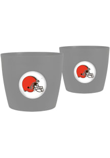 Cleveland Browns Button Pot 2 Pack Pots