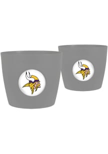 Minnesota Vikings Button Pot 2 Pack Pots