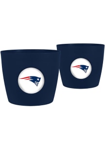New England Patriots Button Pot 2 Pack Pots