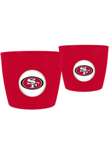 San Francisco 49ers Button Pot 2 Pack Pots