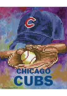 Chicago Cubs Diamond Painting Craft Kit Puzzle