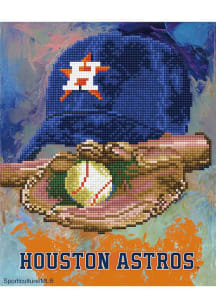 Houston Astros Diamond Painting Craft Kit Puzzle