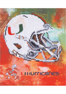 Miami Hurricanes Diamond Painting Craft Kit Puzzle