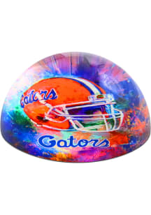 Florida Gators Navy Blue Glass Dome Paperweight Paper Weight