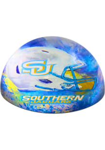 Southern University Jaguars Green Glass Dome Paperweight Paper Weight