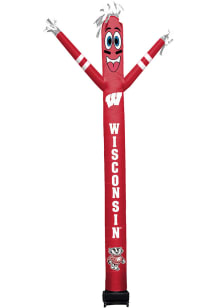 Red Wisconsin Badgers Crazy Sports Fan Outdoor Inflatable