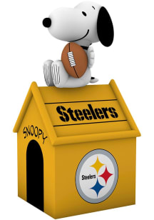 Pittsburgh Steelers Yellow Outdoor Inflatable Snoopy Doghouse