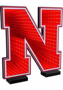 Nebraska Cornhuskers Infinity Logo Light Table Lamp