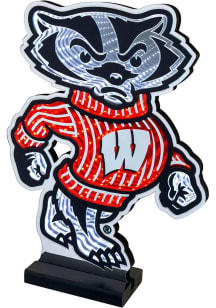 Wisconsin Badgers Infinity Logo Light Table Lamp