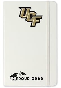 UCF Knights Proud Grad team logo Notebook and Folder - White
