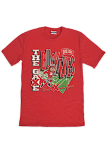 Ohio State Buckeyes Red Brutus The Game Short Sleeve Fashion T Shirt