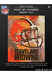 Cleveland Browns Paint By Number Craft Kit Puzzle